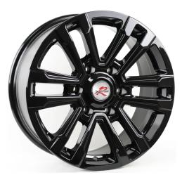 X`trike RST R107 7.5x17 PCD6x139.7 ET25 DIA 106.1  BK